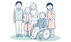 家族とケアマネを支える体制